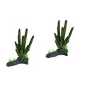 2 Count Aquarium-deko Aquarien-dekoration Künstliche Pflanzen Für