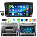 Für SKoda Octavia II MK2 2004-2013 Carplay Android 15 GPS NAVI Autoradio 64G DAB