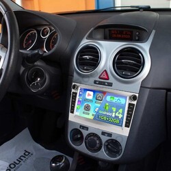 Für Opel Astra Corsa Vivaro Autoradio 32G Android 14 Auto Apple Carplay GPS NAVI