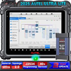 2025 Autel MaxiSys ULTRA Lite MS919 OBD2 Diagnosegerät J2534 ECU Programm Coding