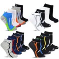 12 - 60 Paar Sneaker Socken Baumwolle Sport Freizeit Herren Damen Kurzsocken