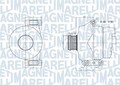 MAGNETI MARELLI Generator 063731934010 passend für FIAT LANCIA OPEL