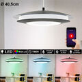 Smart RGB LED Pendel Decken Lampe DIMMER Tages Licht Timer APP Hänge Leuchte 
