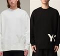 Adidas Herren Y-3 Logo lose Passform Crew Sweatshirt Top Pullover Hoodie XS, S, M, UVP £230