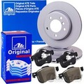ATE BREMSSCHEIBEN 266mm + BELÄGE VORNE passend für PEUGEOT 308 2 Limo + SW/Kombi