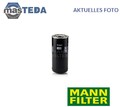 W 962/47 MOTOR ÖLFILTER MANN-FILTER FÜR GÜLERYÜZ COBRA GD 272 200KW