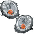 Scheinwerfer Set für Mini Clubman Cabrio Coupe R55 R56 R57 R58 R59 LWR Motor