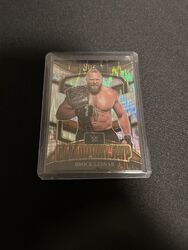 2022 Panini Select WWE - Championship- Flash Prizm #8 - Brock Lesnar