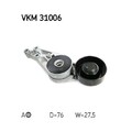 Spannrolle, Keilrippenriemen SKF VKM 31006 für AUDI SEAT SKODA VW, oben