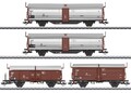 Märklin 47301 4tlg. Schiebedach-/Schiebewandwagen-Set, DB, Ep. III NEU+OVP