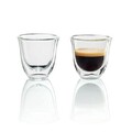 De'Longhi 2er-Set Espresso-Gläser 60 ml Doppelwandige Thermogläser