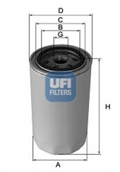 UFI Ölfilter Motor Öl Filter