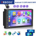 Android 13.0 Double Din 7" Autoradio Apple CarPlay Auto Radio GPS Navi WiFi usb