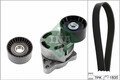 Keilrippenriemensatz Schaeffler INA 529 0437 10 für X83 PRIMASTAR NISSAN VIVARO