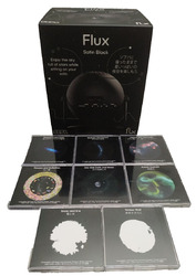 Sega Homestar Flux Satin Black Home Planetarium + Discs Aufsätze (UK)