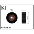 ORIGINAL® Caffaro Umlenk-/Führungsrolle, Keilrippenriemen für Ford FIESTA III