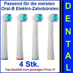 Aufsteckbürsten Ersatzbürsten kompatibel für Braun Oral B Precision CleanDEUTSCHE MARKE ✔ ►MENGENAUSWAHL◄ 4 - 20 Stk.