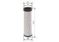 BOSCH Sekundärluftfilter F 026 400 333 für