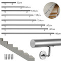 Edelstahl Handlauf Geländer 50-200cm verschiedene Treppe Griff V2A