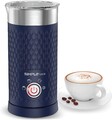 SIMPLETASTE elektrischer Milchaufschäumer, 4-in-1 , 500W bis zu 300ml, Küche