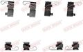 QUICK BRAKE (109-1699) Zubehörsatz Scheibenbremsbelag hinten für TOYOTA LEXUS