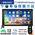 Autoradio 7 Zoll 32G Android 13 Carplay GPS NAVI RDS WiFi Bluetooth Kamera 2 DIN