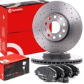 BREMBO Bremsenset Vorne Bremsscheiben Beläge für VW Golf VII Variant (BA5, BV5)