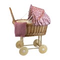  Puppen-Stubenwagen mit Kaninchen – Für kleine Puppeneltern  