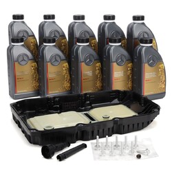 Ölwanne Automatikgetriebe 9G-TRONIC 725 + 10L ORIGINAL 236.17 ÖL für MERCEDES
