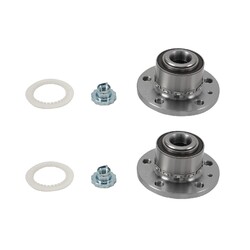 2x RADLAGER VORNE FÜR AUDI A1 A2 SEAT CORDOBA IBIZA TOLEDO VW FOX POLO 6R 9N