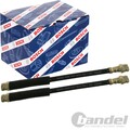 2x BOSCH BREMSSCHLAUCH HINTERACHSE INNEN passend für AUDI A3 SEAT ALTEA XL LEON