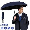 Regenschirm Automatik Stabil Sturmsicher Windfest Herren Damen Taschenschirm 