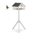 Vogelfutterhaus Vogelfutterstation Futterhaus mit Ständer Futterstelle für Vögel