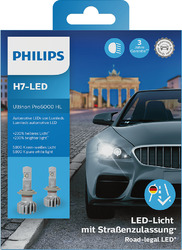 Philips Ultinon Pro6000 H7 LED 11972X2 LED mit Straßenzulassung ** 12V +230%* Ne