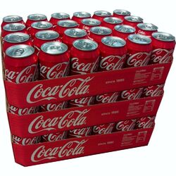 Coca Cola - Original - XXL-Paket - Coke Regular  - 72 x 0,33L Dosen