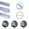 EMKE® Ersatzdichtung Duschdichtung Gummilippe Wasserabweiser Dusche Duschkabine