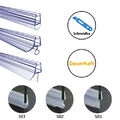 EMKE® Ersatzdichtung Duschdichtung Gummilippe Wasserabweiser Dusche Duschkabine
