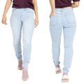 Damen Jeans High Waist Skinny Fit Stretch schlank Passform Bequeme Jeggings Look