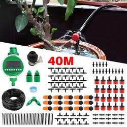Micro Automatisch Bewässerungssystem Tropfschlauch Bewässerung Timer Set Garten