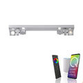 LED Strahlerleiste Deckenlampe Spot dimmbar SmartHome silber  aluminium