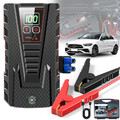 99800mAh Auto KFZ Starthilfe 12V Jump Starter Ladegerät Booster Powerbank w/ LED