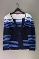 ⭐ Basler Strickjacke Regular Cardigan für Damen Gr. 48, XXL Langarm blau ⭐