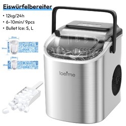 Eiswürfelmaschine Eiswürfelbereiter Eiswürfel Eismaschine Eis Maschine Edelstahl