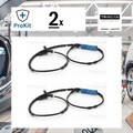 2x ORIGINAL® Triscan Sensor, Raddrehzahl Hinten, Links, Rechts für BMW 3