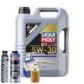 Motoröl 5W30 LIQUI MOLY Special F 5L+MAHLE Ölfilter +Spülung +Cera Tec