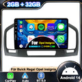 Autoradio Für Buick Regal Opel Insignia 2009-13 Android 14 Navi CarPlay GPS 32GB