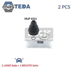 VKJP 6011 ACHSMANSCHETTE ANTRIEBSWELLE TRANSMISSION END VORNE SKF 2PCS NEU