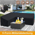 Schutzhaube Gartenmöbel Abdeckung Schutzhülle Polyester Wasserdicht Abdeckhaube
