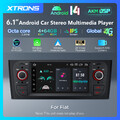 6,1" Android 14 4G+64GB Autoradio für Fiat Grande Punto Linea CarPlay Gyroscope