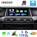 1025" IPS Autoradio Android 13 CarPlay KAM+ 8Kern 6+128G Für BMW 5er F10 F11 CIC